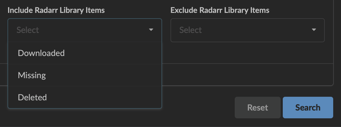 Filter MDBList Library Filter