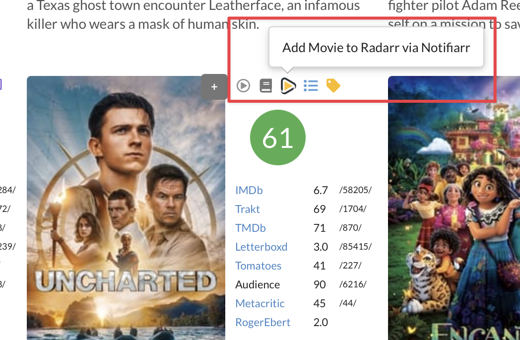 Notifiarr integration